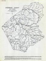 Doddridge County - McClellan, Central, West Union, Grant, New Milton, Greenbrier, South West, Cove, West Virginia State Atlas 1933
